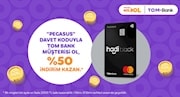 Pegasus BolBol & TOM Bank İş Birliği