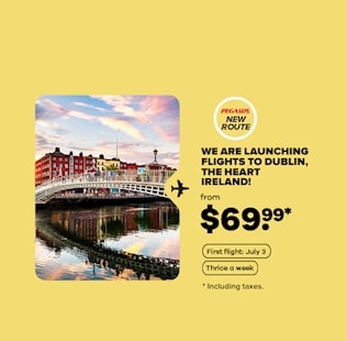 We're Launching Flights to Dublin, The Heart Ireland!
