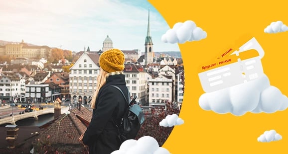 International flights starting from 11€ + taxes!