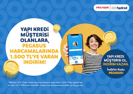 Pegasus ve Yapı Kredi iş birliği