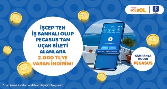 Pegasus BolBol & İş Bankası İş Birliği
