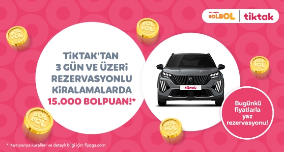 Pegasus BolBol & TikTak İş Birliği