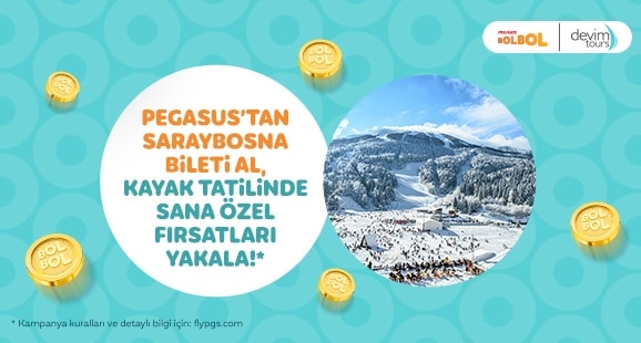 Pegasus BolBol & Devim Tours İş Birliği-Kış Kampanyası