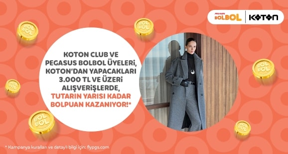 Pegasus BolBol & Koton İş Birliği