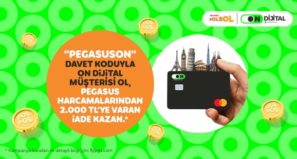 Pegasus BolBol & ON Dijital Bankacılık İş Birliği