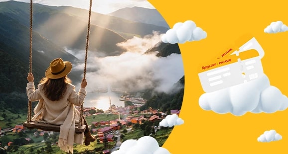 Yurt İçi Uçuşları Salı'dan Perşembe'ye vergiler hariç %40 İndirimli! 