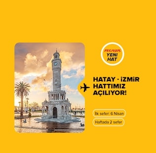 Yeni Hattım; İzmir-Hatay!