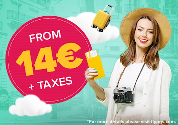 International Flights From 14€ + Taxes!