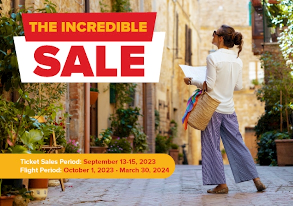 The Incredible Sale!