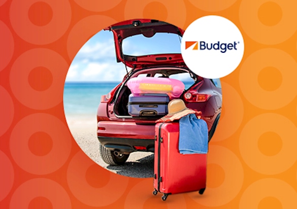 EARN 1,000 BOLPOINTS WITH BUDGET CAR RENTALS!