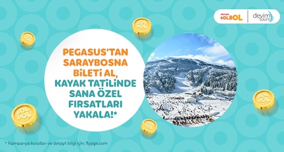 Pegasus BolBol & Devim Tours İş Birliği-Kış Kampanyası