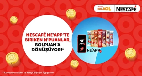 Pegasus BolBol & Nescafé NE’APP İş Birliği