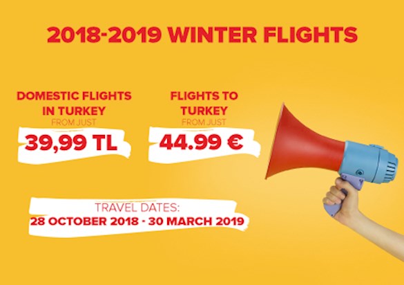 2018 - 2019 Winter Flights Are Now On Sale