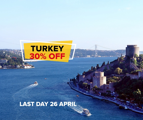 Turkey %30 off