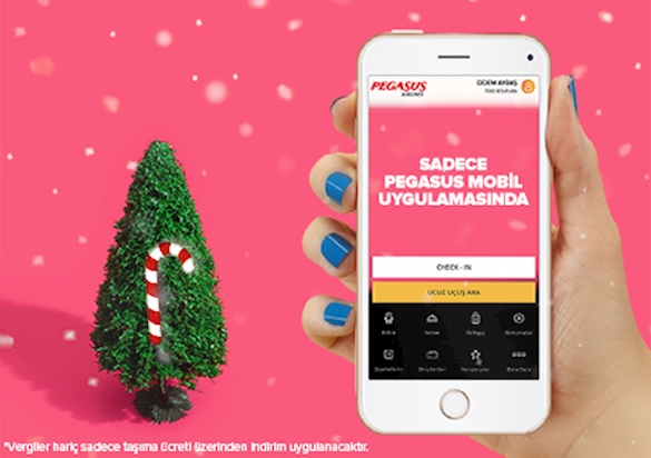 Pegasus Mobil Uygulamama Özel Tüm Hatlar %40 İndirimli! 