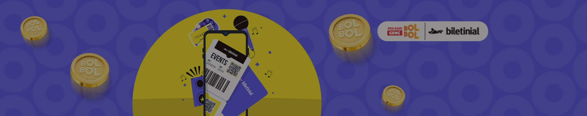 Pegasus Genç BolBol & Biletinial İş Birliği