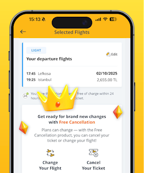 Add Free Cancellation and additional Checked Baggage