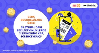 Pegasus Genç BolBol & Biletinial İş Birliği