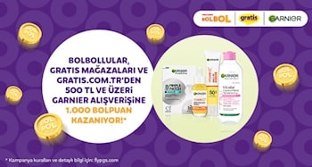 Pegasus BolBol & Garnier & Gratis İş Birliği