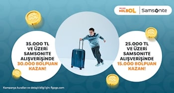 Pegasus BolBol & Samsonite İş Birliği