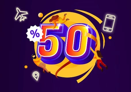 Salı – Çarşamba Yurt İçinde %50 İndirimle Uç!