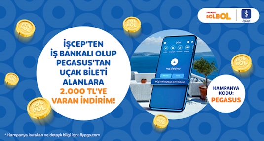 Pegasus BolBol & İş Bankası İş Birliği