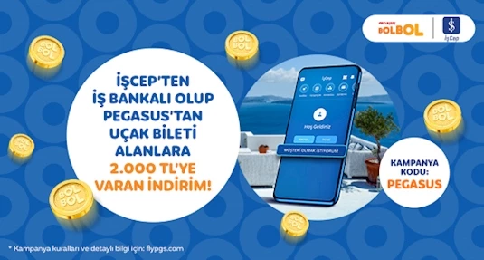 Pegasus BolBol & İş Bankası İş Birliği