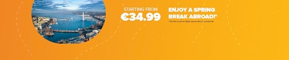 International Flights Starting From €34.99 