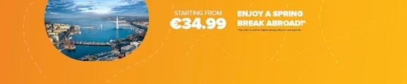 International Flights Starting From €34.99 