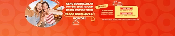 Genç BolBollulara Özel Seçili Hatlarda Geçerli BolPuan Kampanyası!