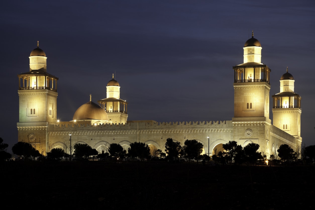 Amman king Huseyin Mosque
