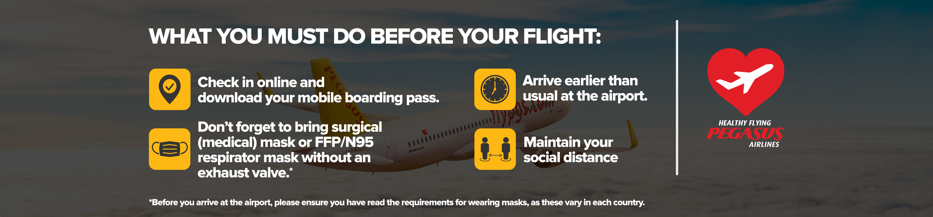 what you must do before your flight
