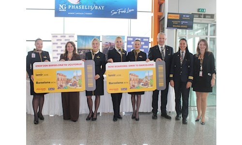 Pegasus Hava Yolları, İzmir’den Barselona’ya  direkt uçuş başlattı