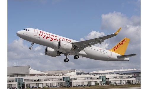 Türkiye's Pegasus Airlines receives world's first CFM powered Airbus A320neo