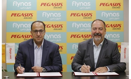 Pegasus and flynas sign codeshare agreement