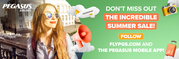 Get ready to fly Pegasus Airlines